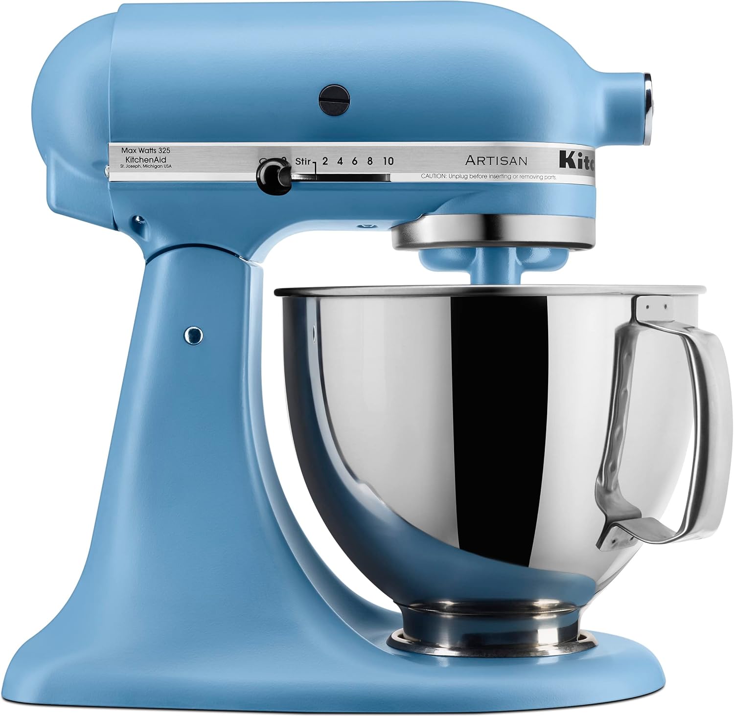 KitchenAid Artisan Series 5 Quart Tilt Head Stand Mixer with Pouring Shield KSM150PS, Onyx Black