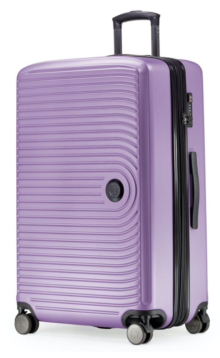 MITTE - Large suitcase, hard shell, matt, XXL extension, TSA, 77 cm, 127 litres