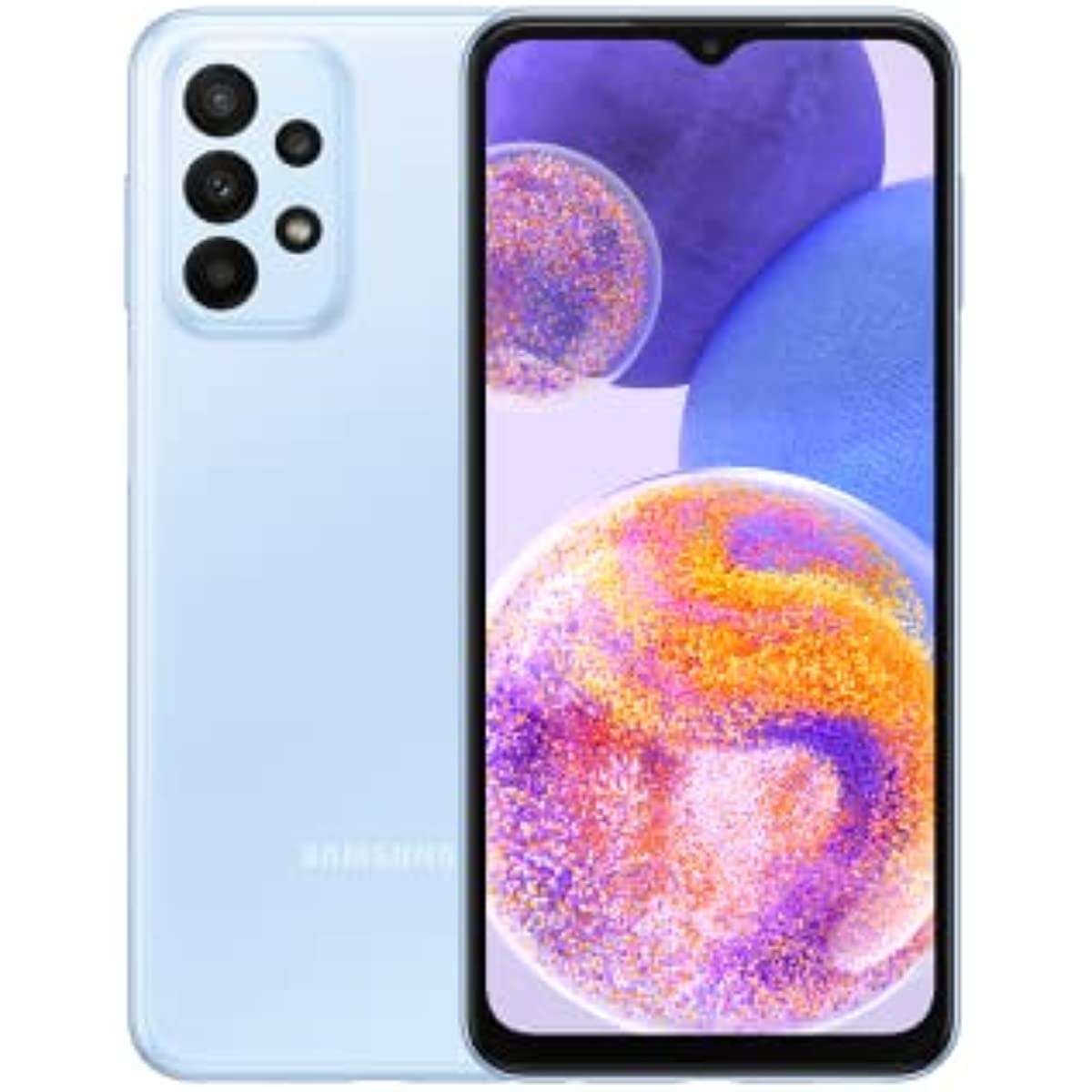 Samsung Galaxy A23 128GB 4G Wi-Fi Tela 6.6'' Dual Chip 4GB RAM Câmera Quádrupla + Selfie 8MP Bateria de 5000mAh - Azul