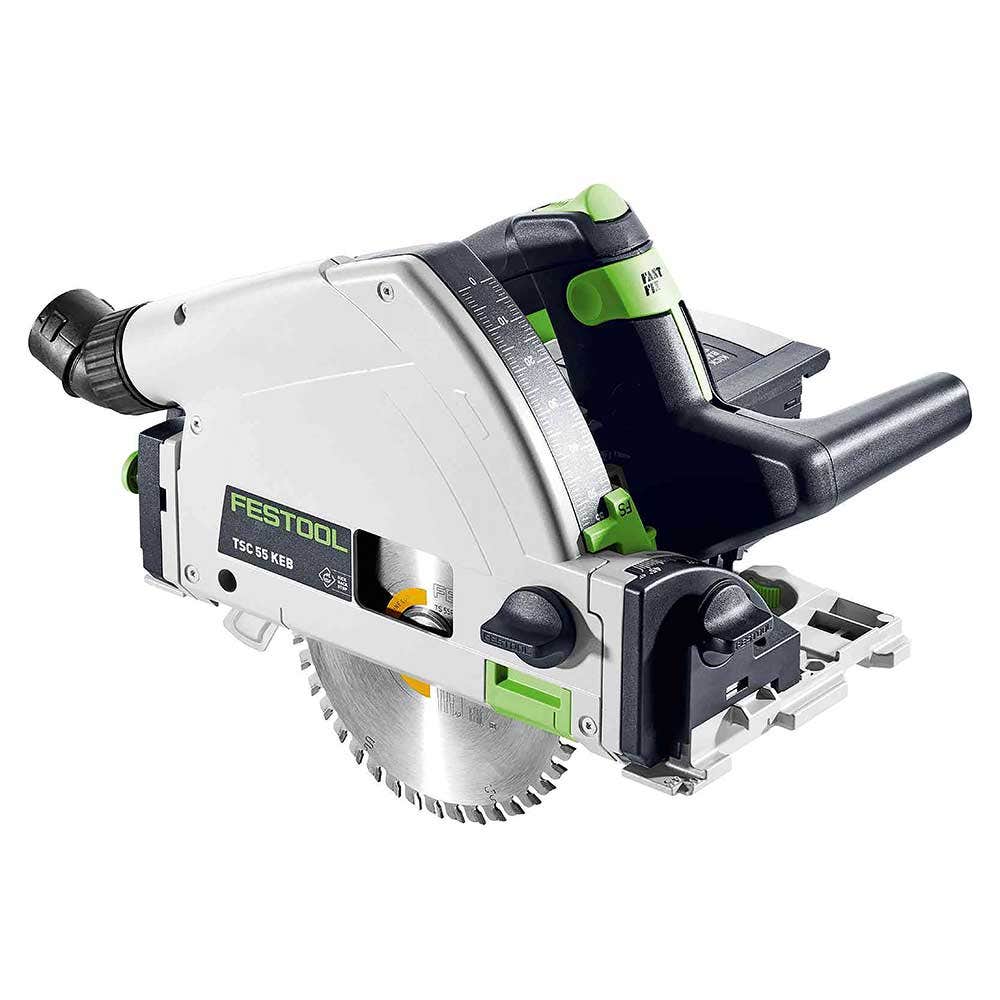 FESTOOL 18V Brushless 2 x 5.2Ah 160mm Plunge Saw with 1400mm Rail Kit 577282