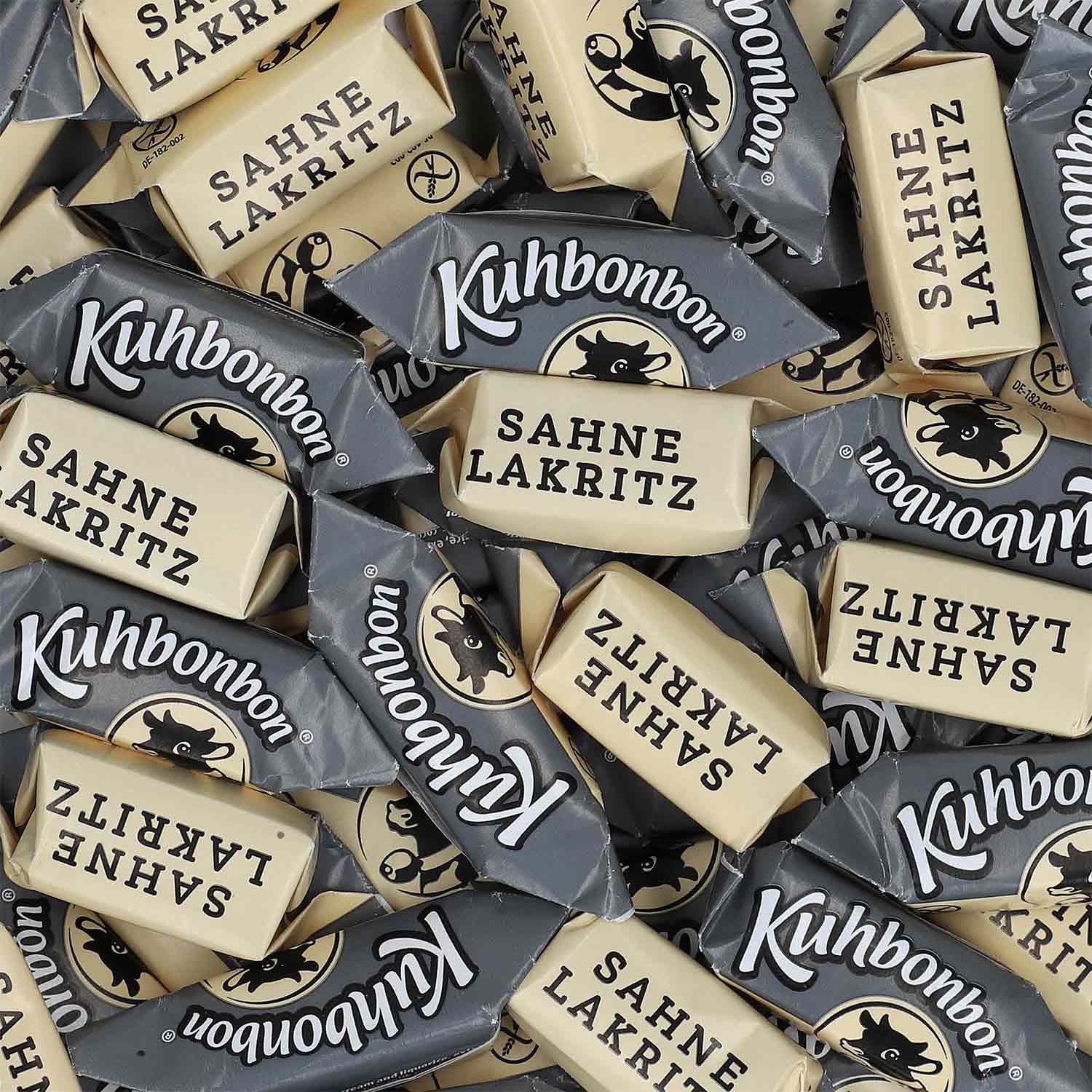 Kuhbonbon Sahne Lakritz 1kg
