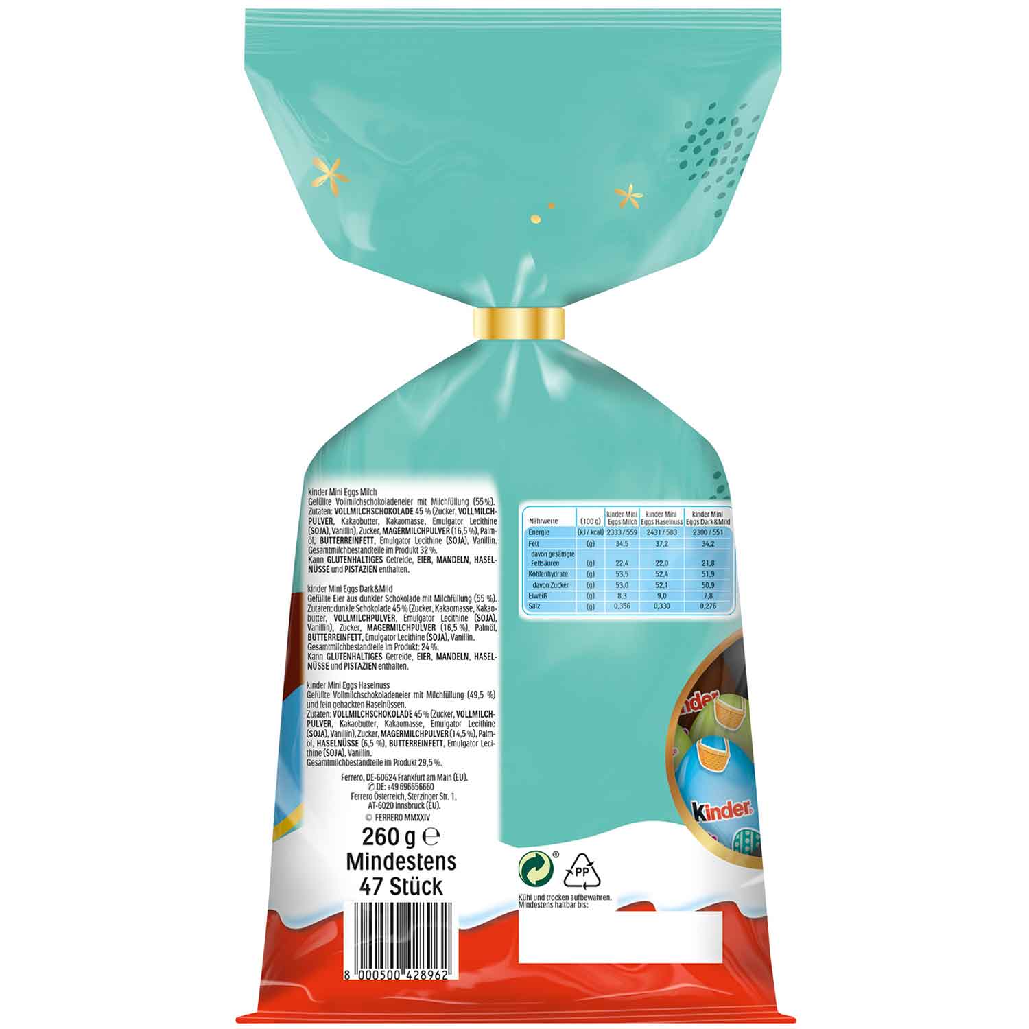 kinder Mini Eggs Mix 260g