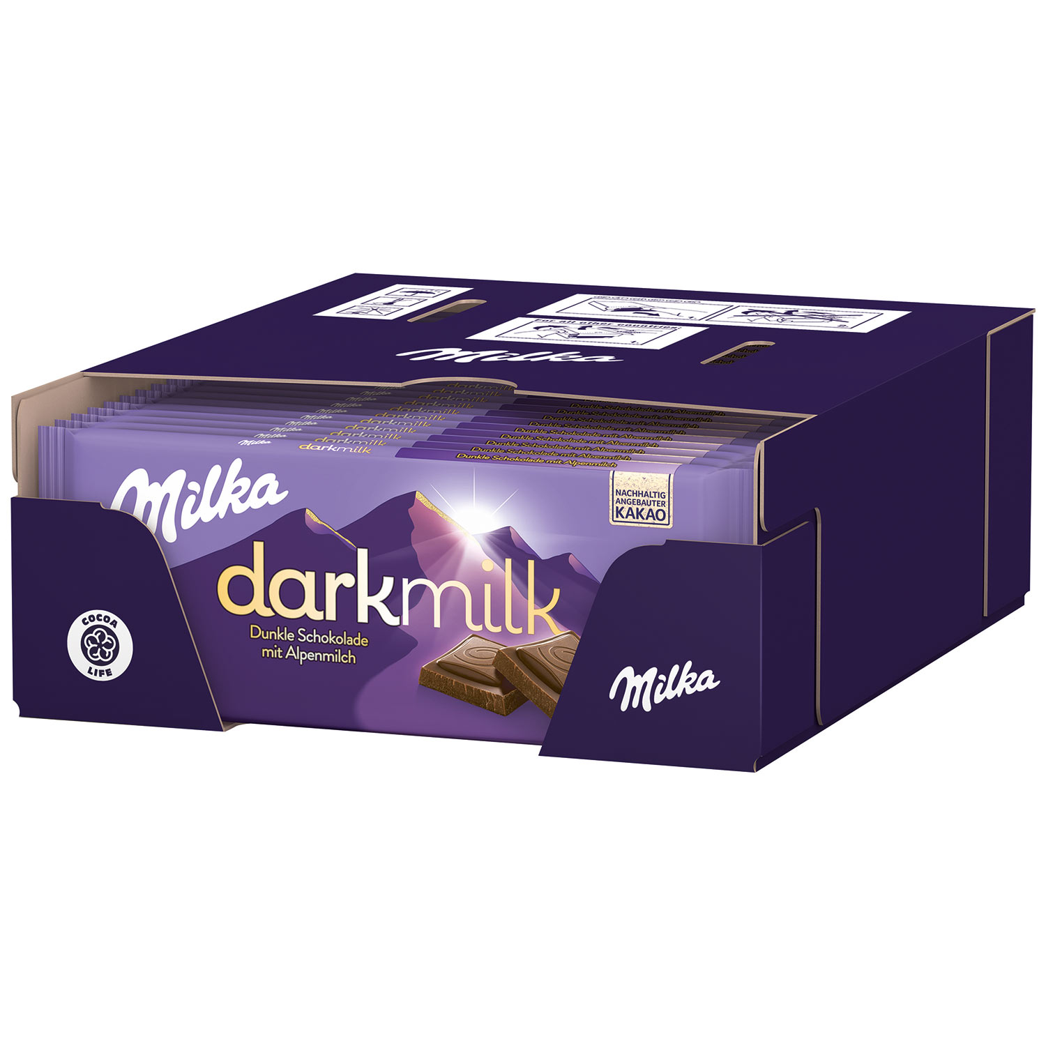 Milka darkmilk 85g
