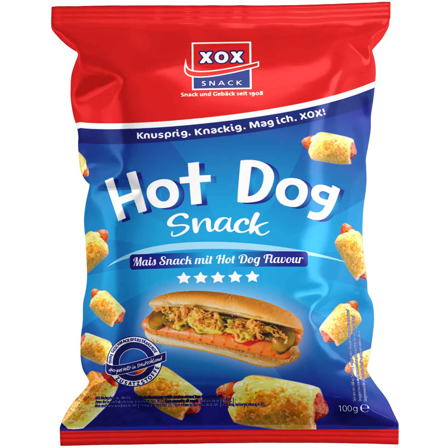 XOX Hot Dogs 100g