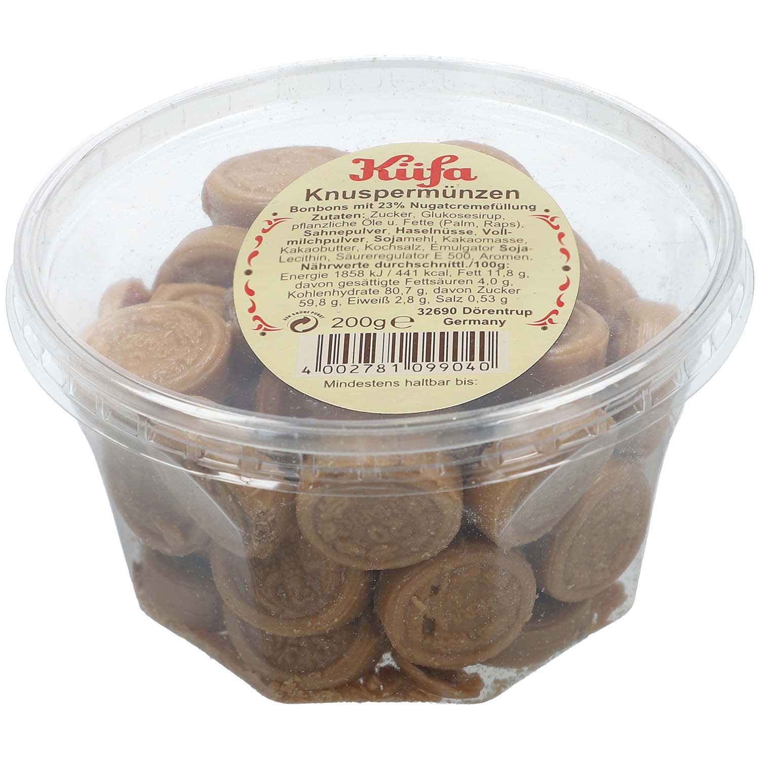 Küfa Knuspermünzen 200g