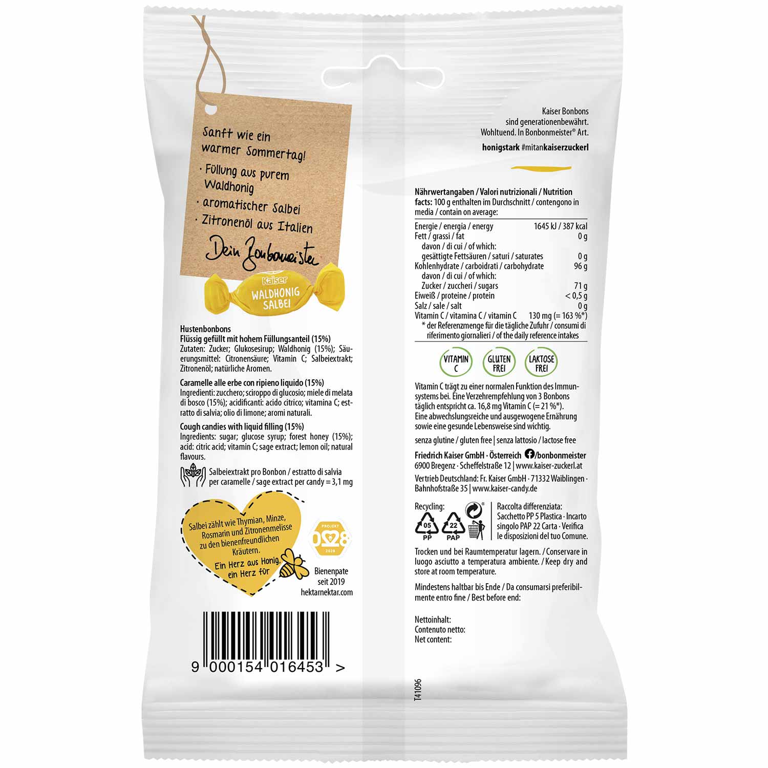 Kaiser Waldhonig Salbei 90g