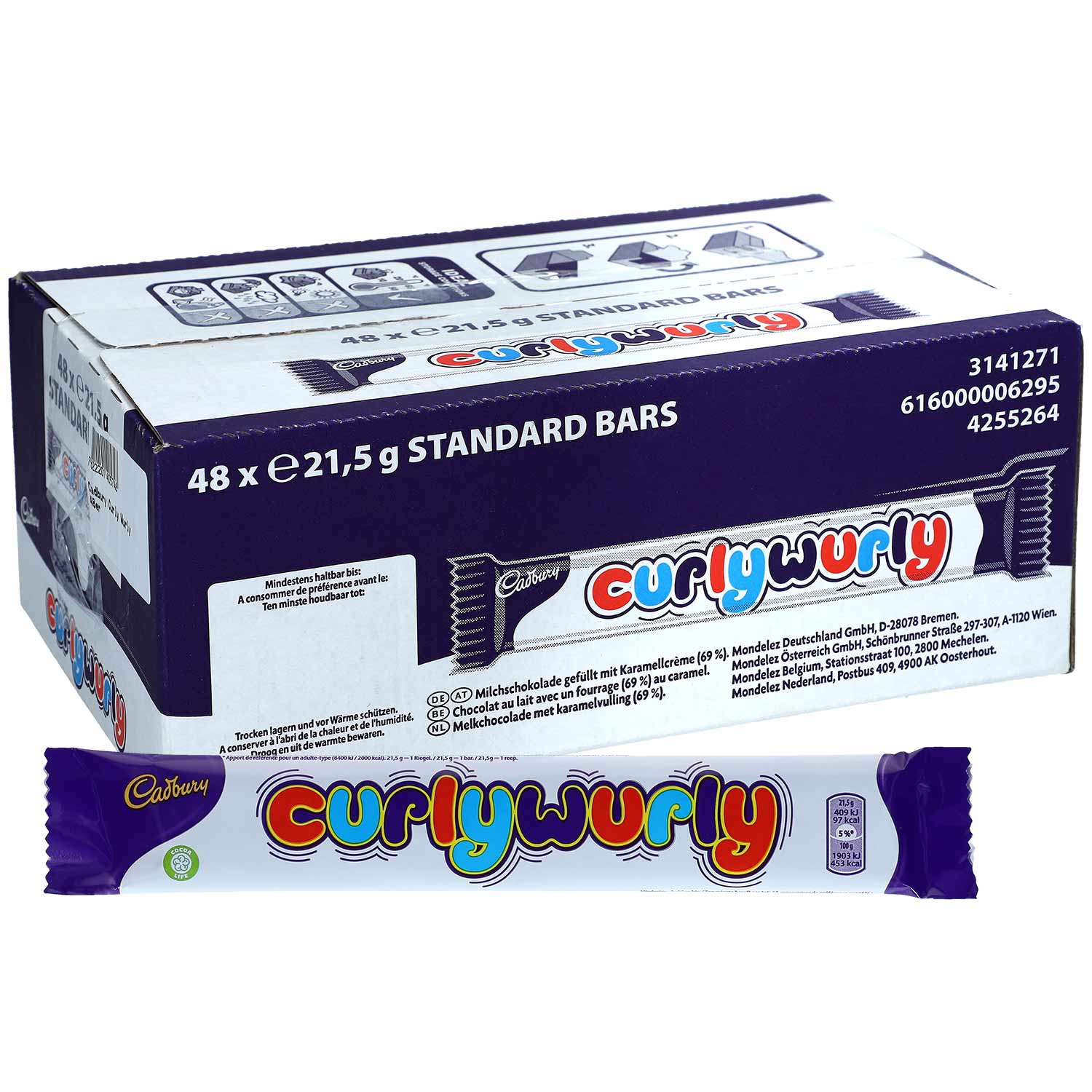 Cadbury Curly Wurly 48x21,5g