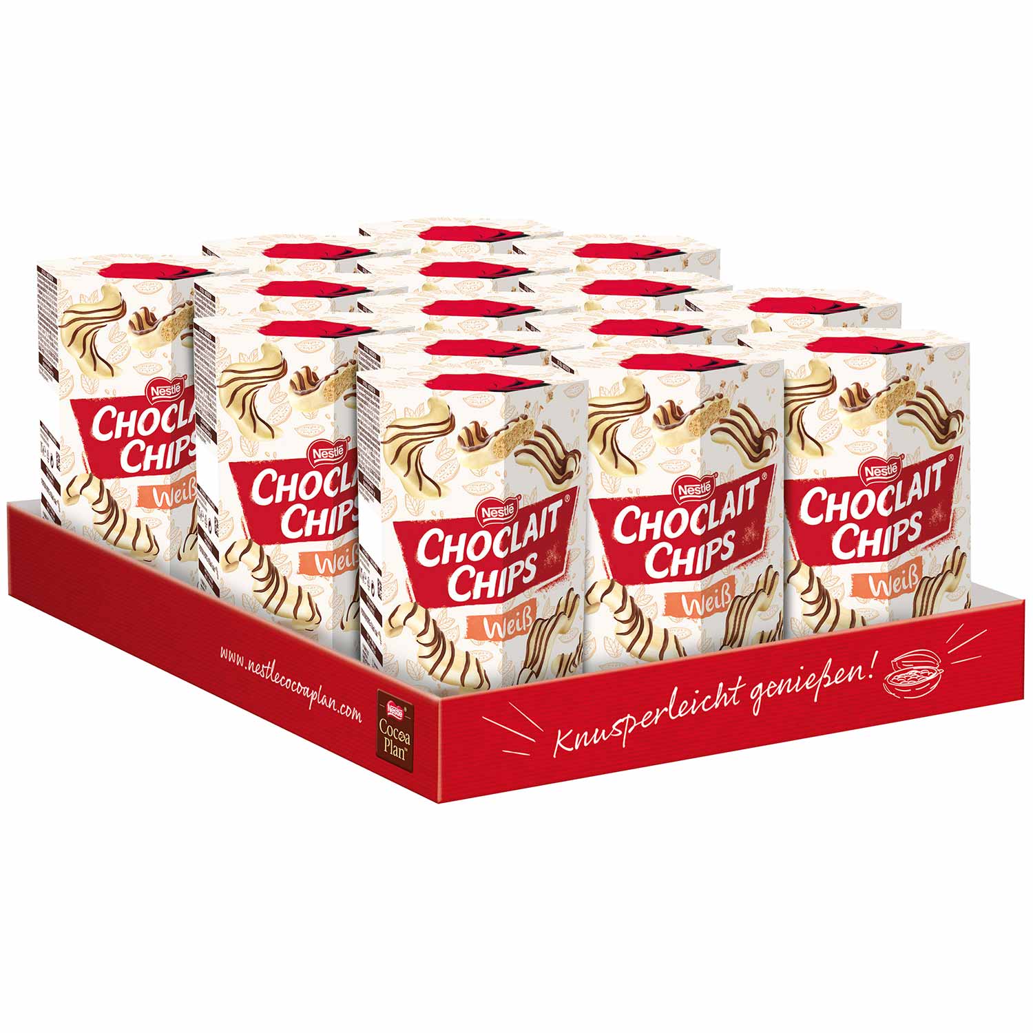 Choclait Chips Weiß 115g