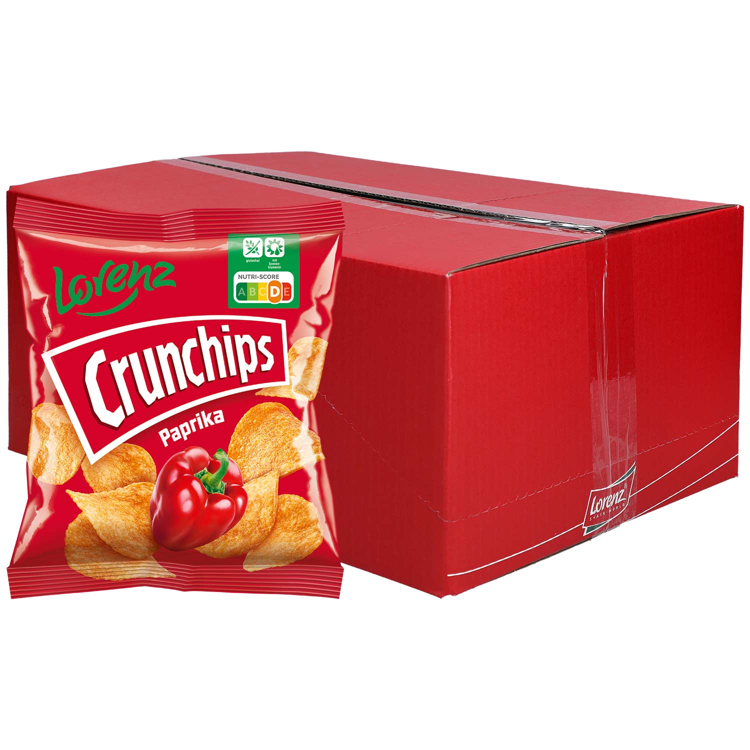 Crunchips Paprika 20x25g