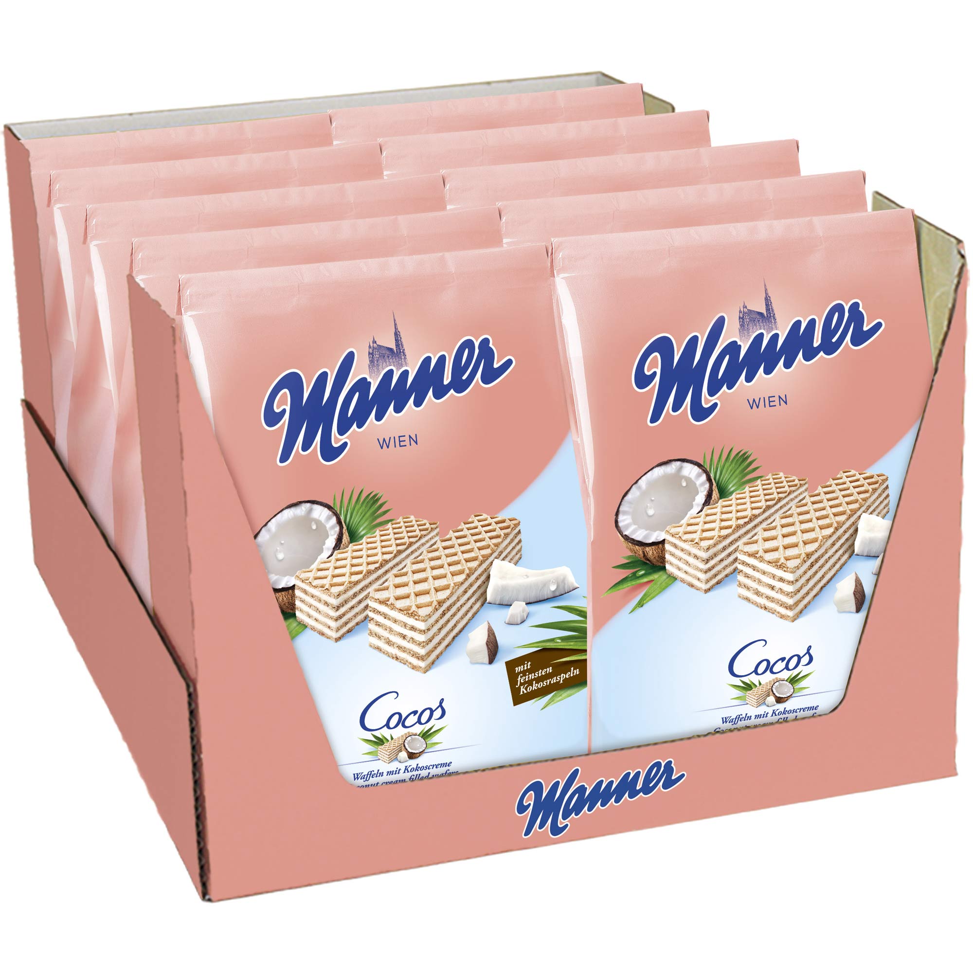 Manner Cocos Schnitten 400g