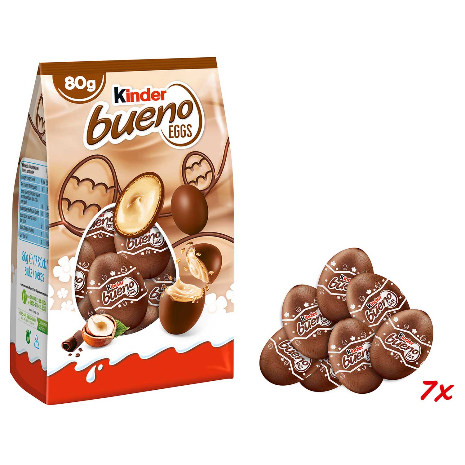 kinder bueno Eggs Ostern 80g