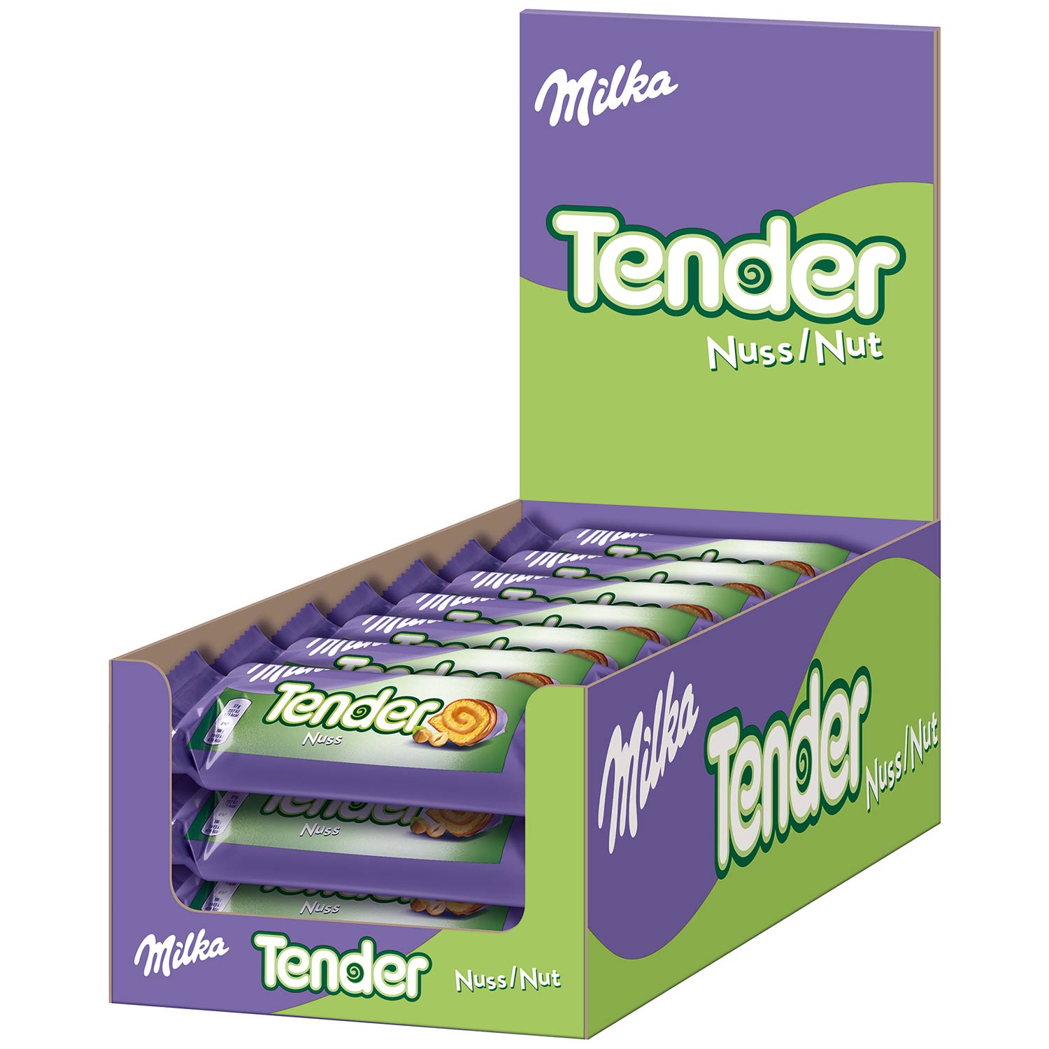 Milka Tender Nuss 21x37g