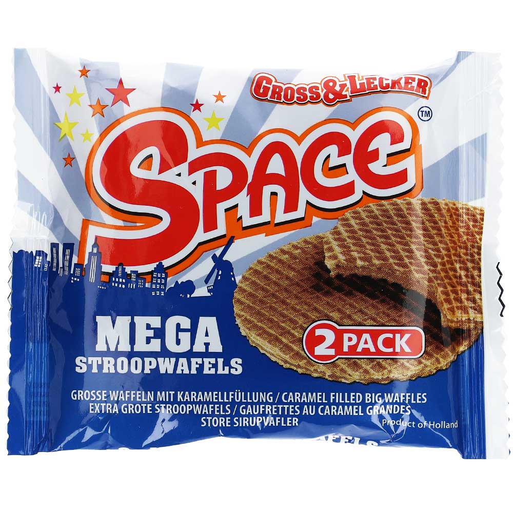 Space Mega Stroopwafels 2er