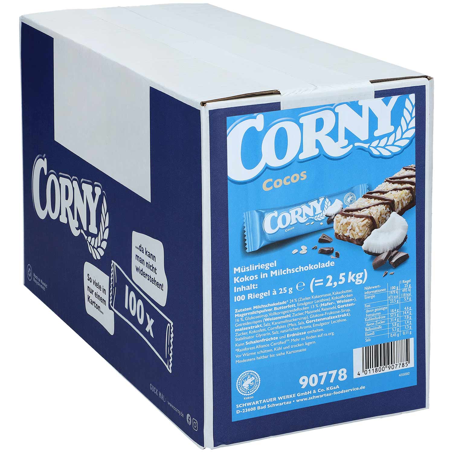 Corny Classic Cocos 100x25g