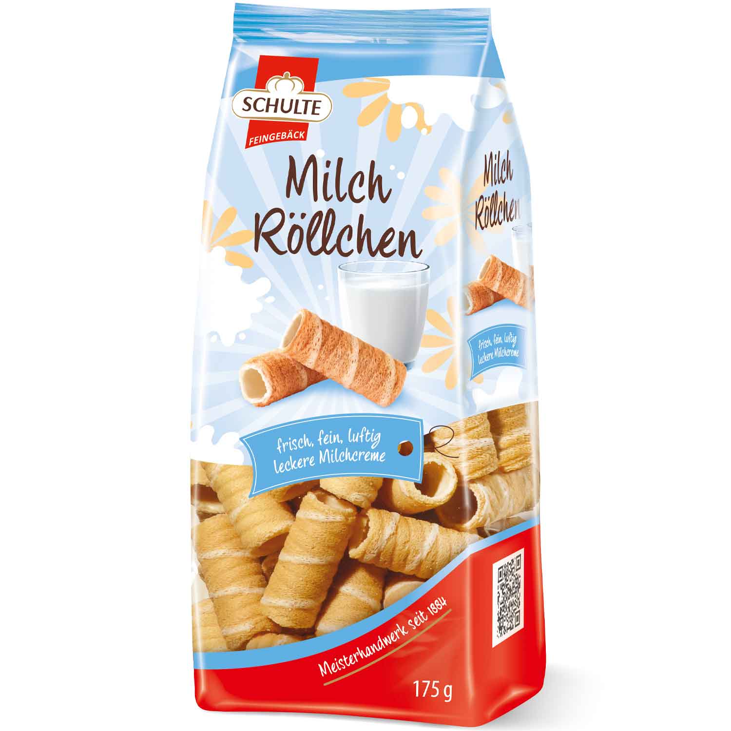 Schulte Milch Röllchen 175g