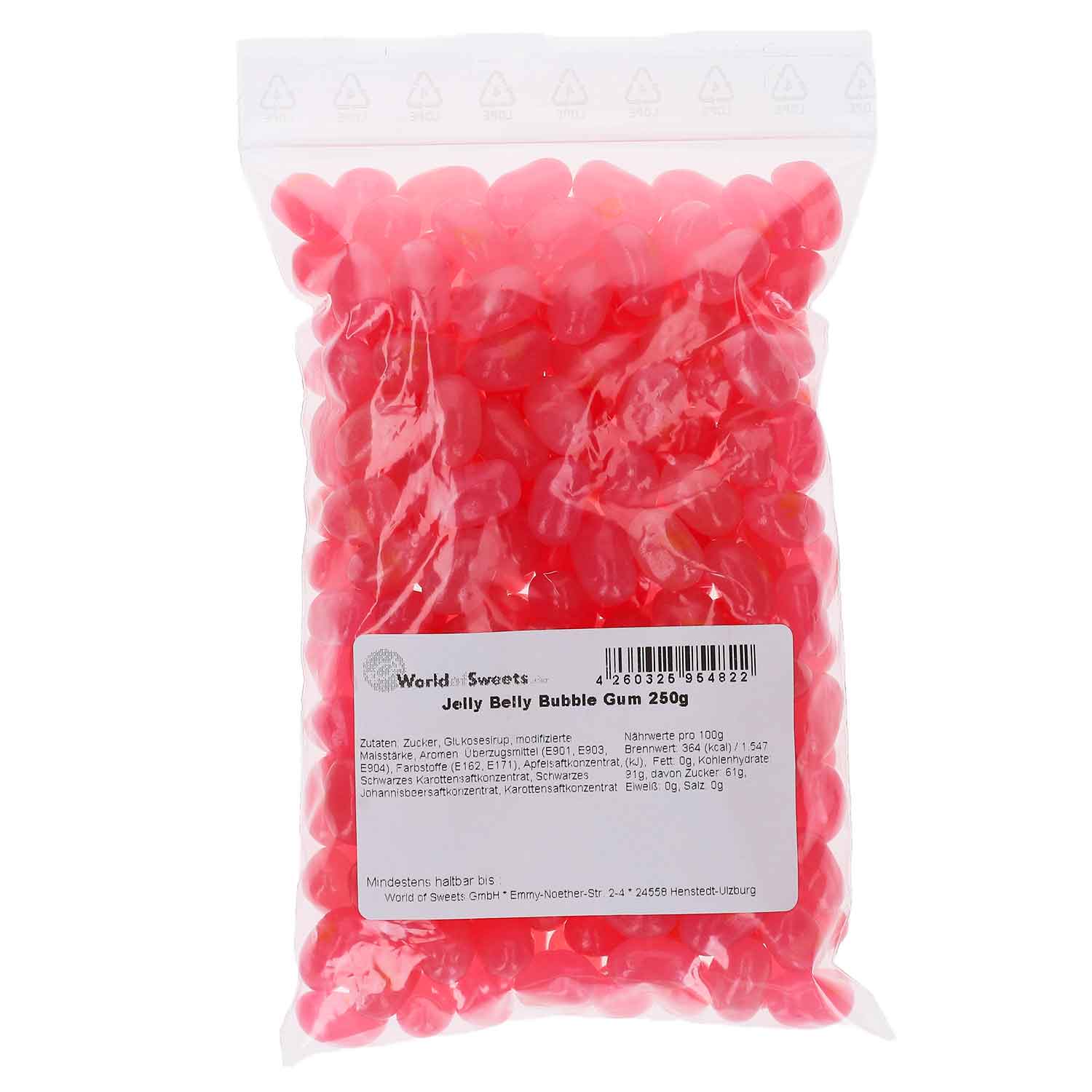 Jelly Belly Bubble Gum 250g