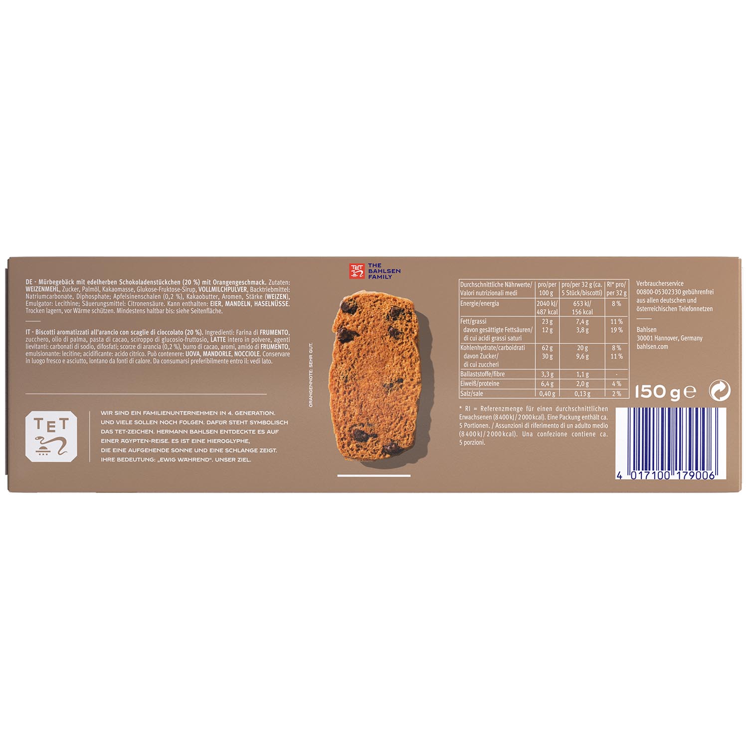 Bahlsen Chokini 150g