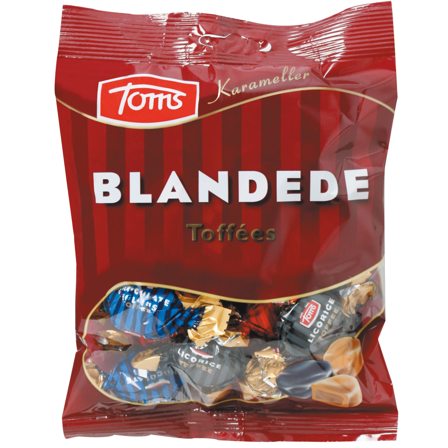 Toms Blandede Toffées 160g