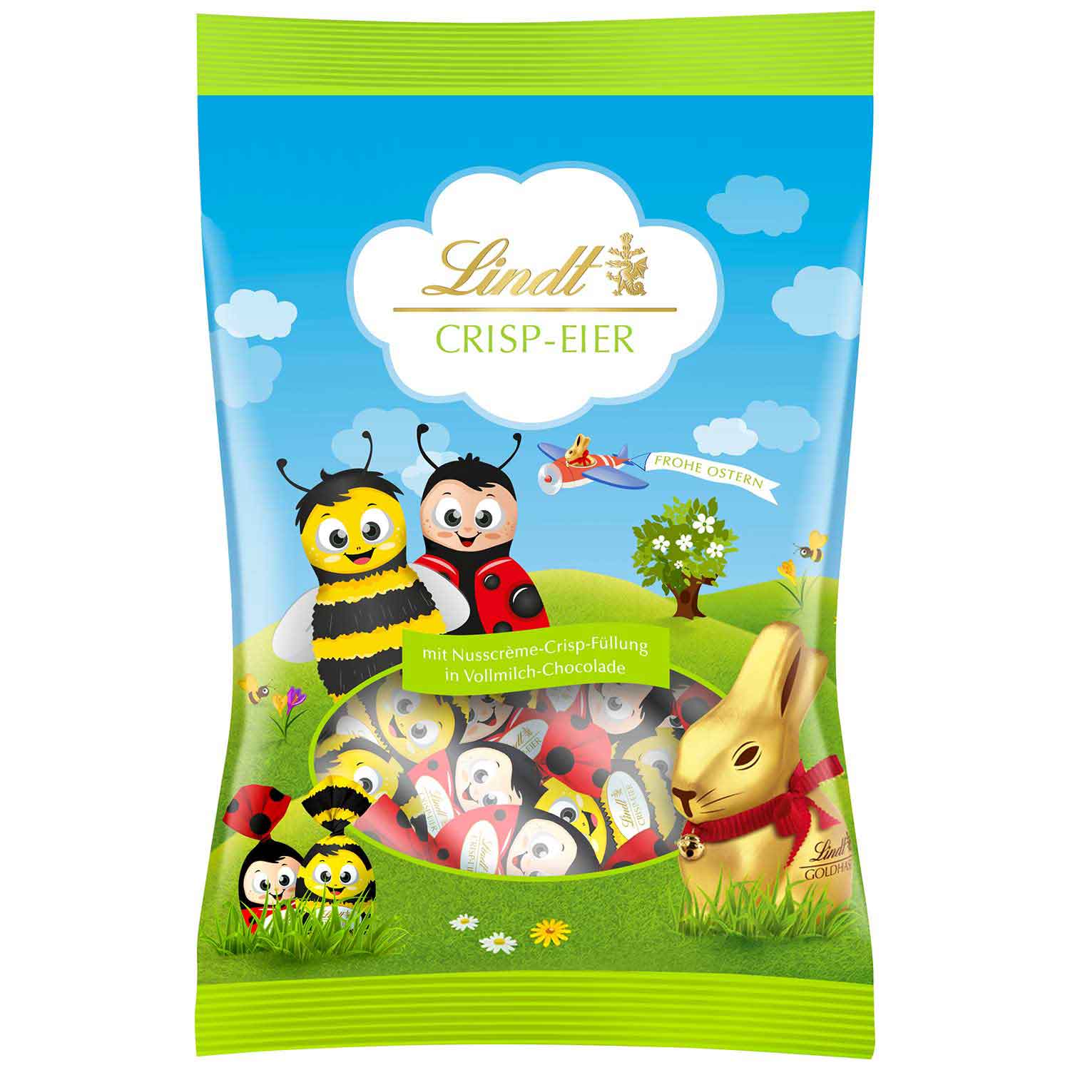 Lindt Kinder Crisp-Eier 86g