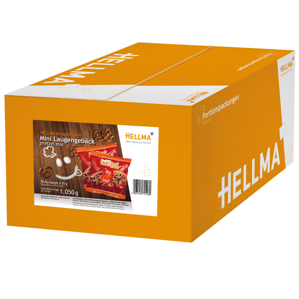 Hellma Mini Laugengebäck 70x15g
