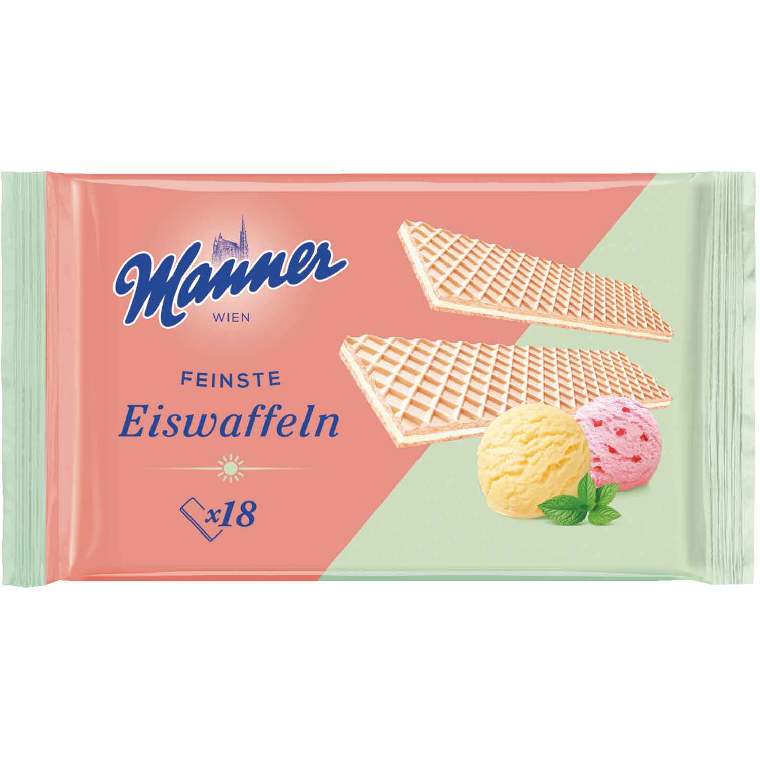 Manner Eiswaffeln 18er