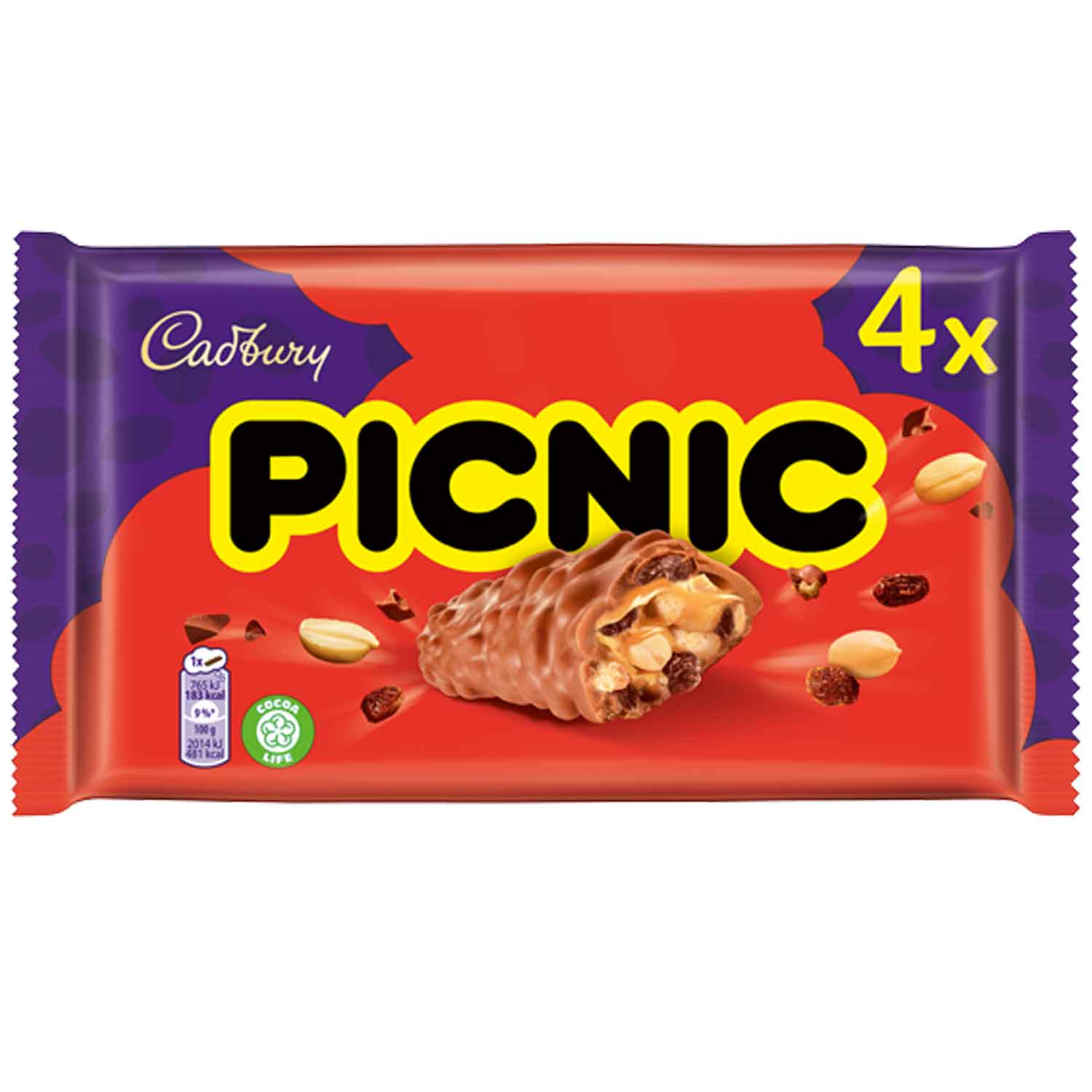 Cadbury Picnic 4x38g