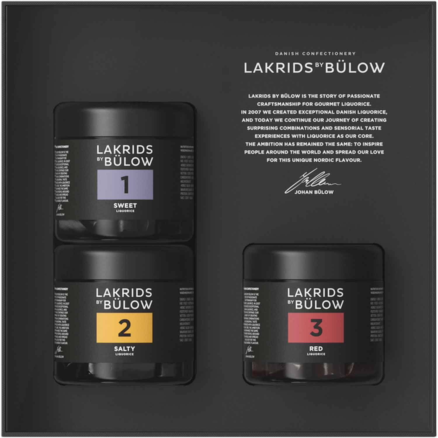 Lakrids by Bülow Black Box 450g