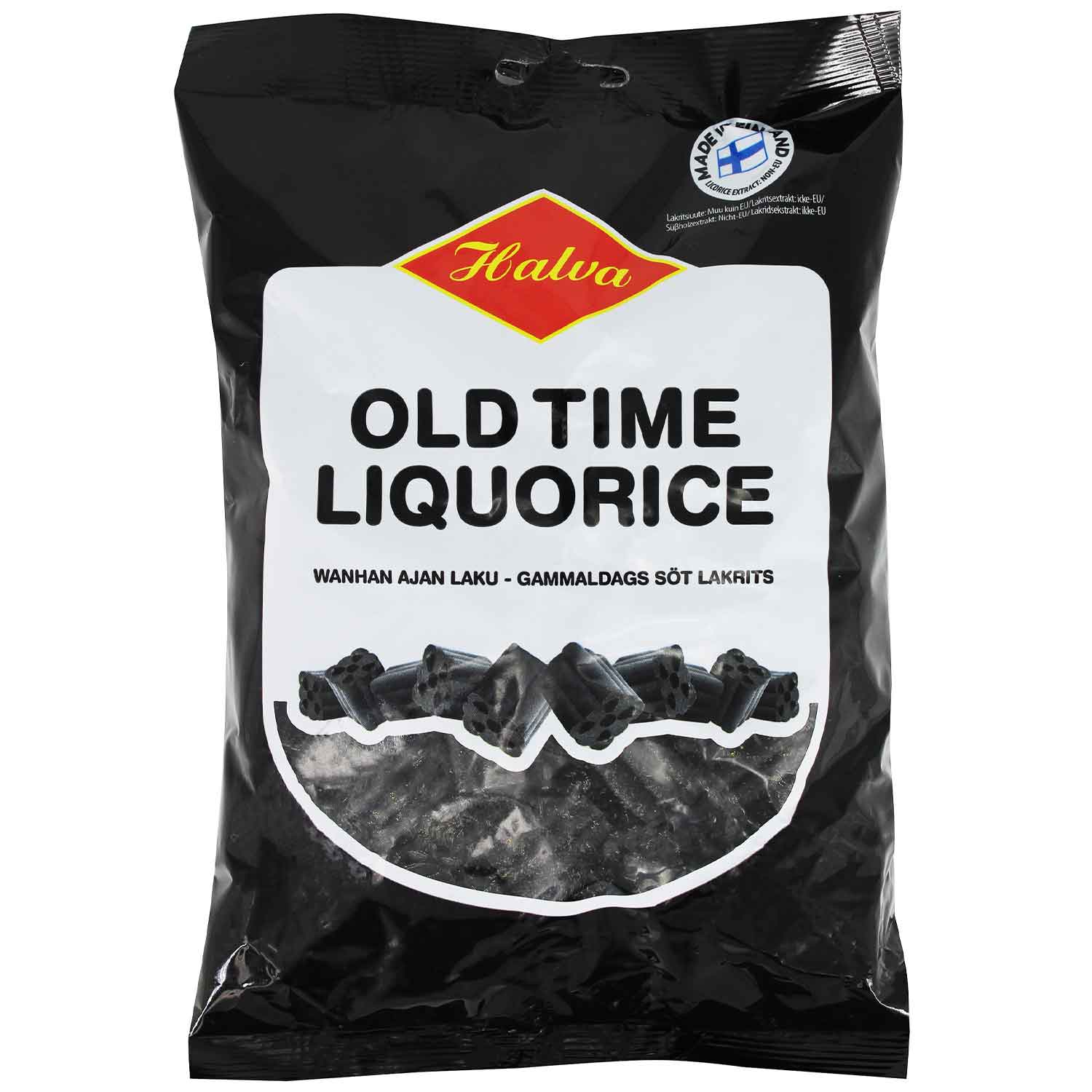 Halva Old Time Licorice 450g