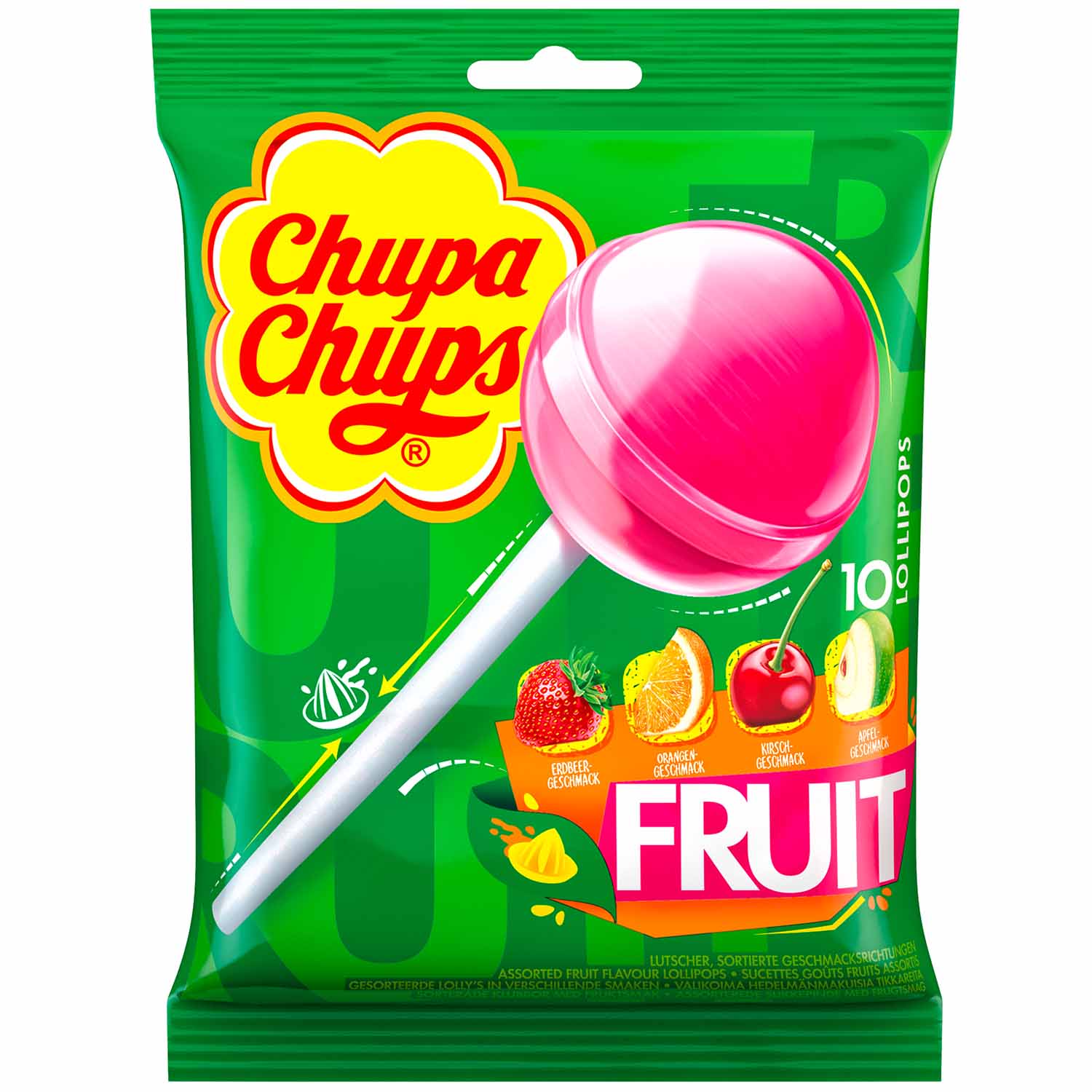 Chupa Chups Fruit 10er