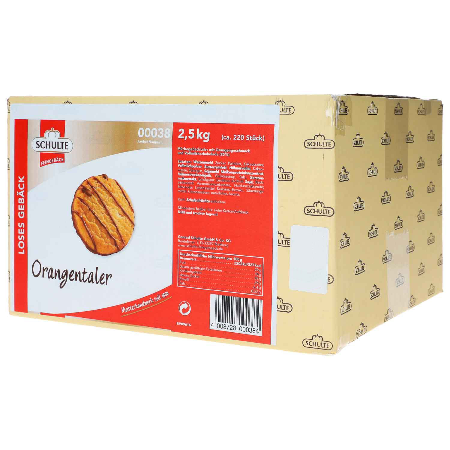 Schulte Orangentaler 2,5kg