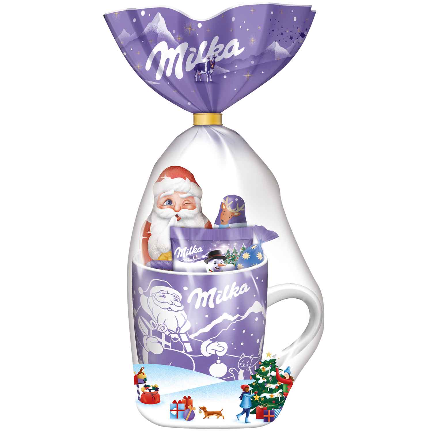 Milka Weihnachtsbecher