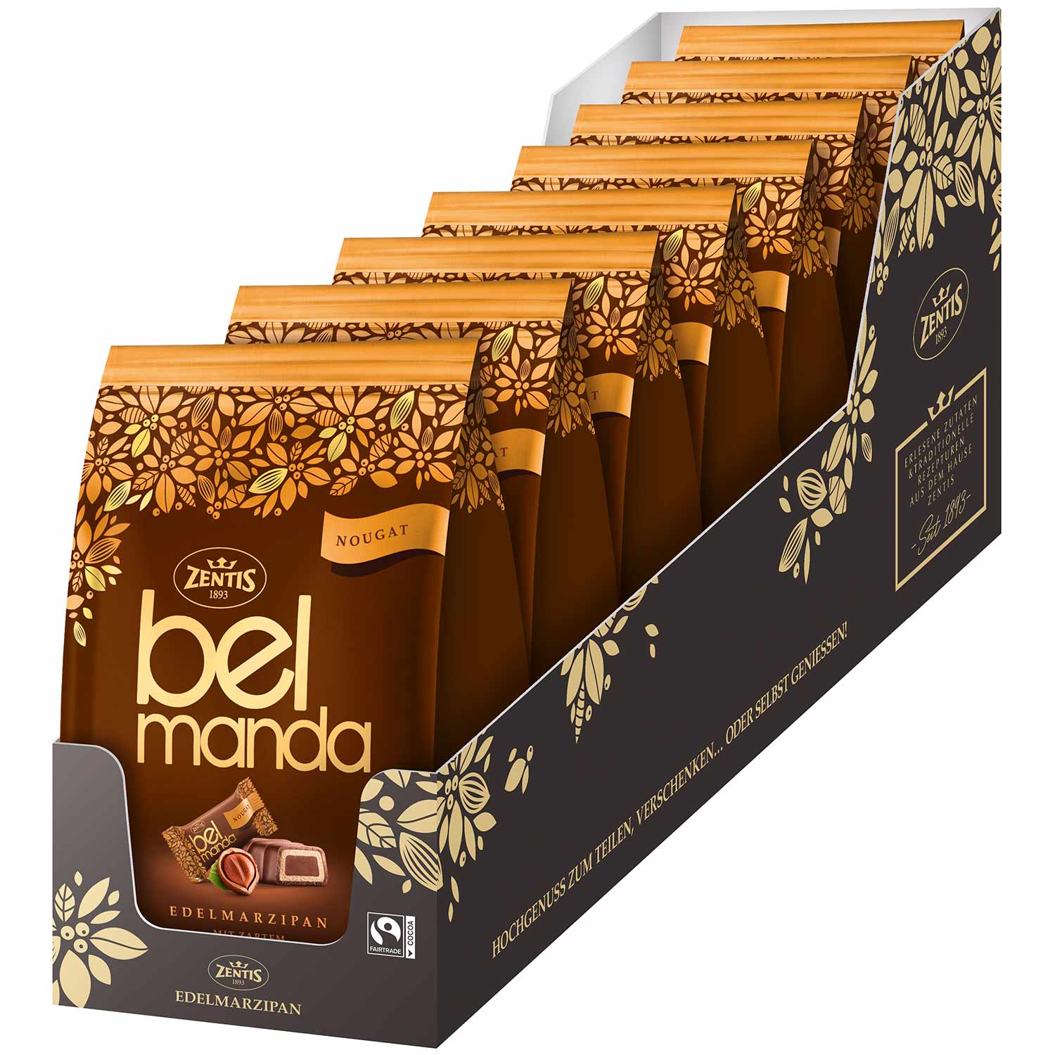 Zentis Belmanda Nougat 105g