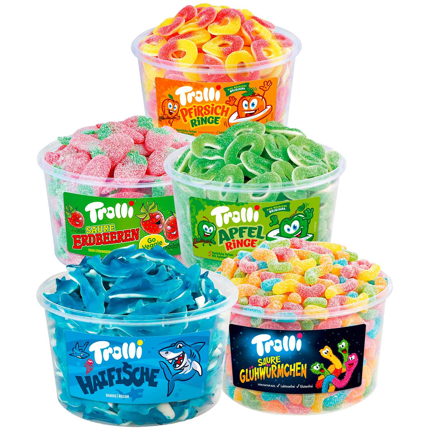 Trolli Best of Mix Dosen 5er