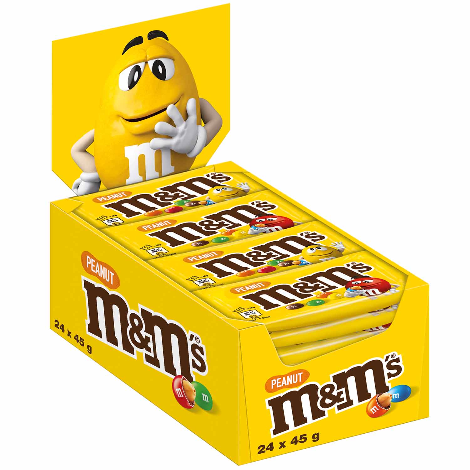 M&M'S Peanut 24×45g