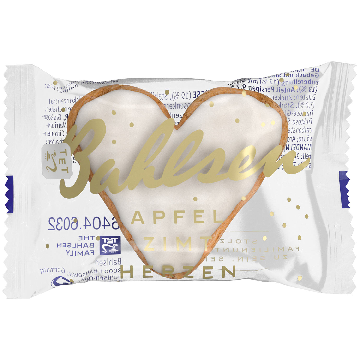Bahlsen Apfel-Zimt Herzen 130er
