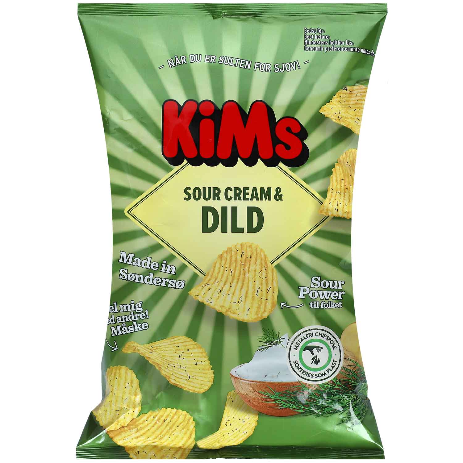 KiMs Sour Cream & Dild 170g