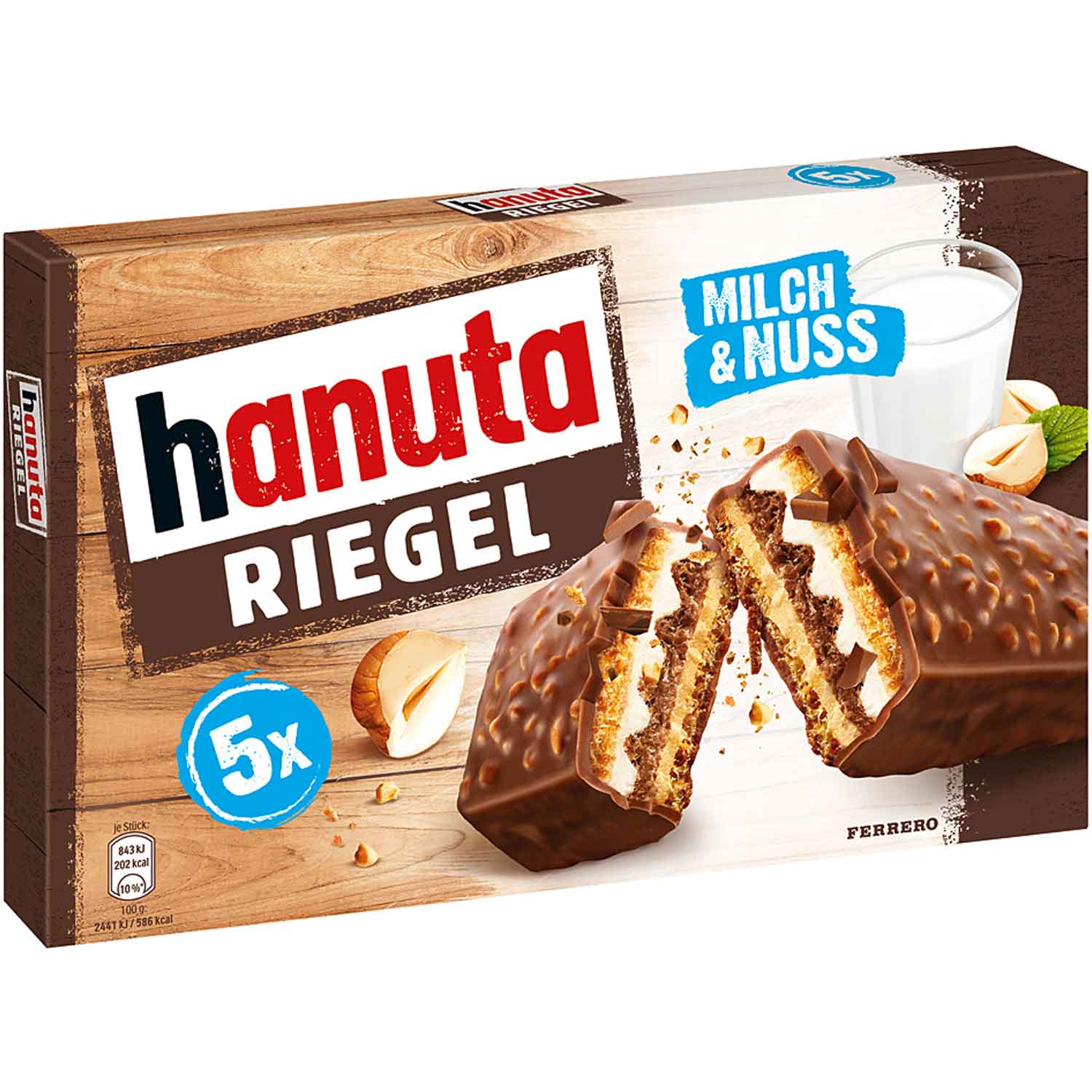 hanuta Riegel 5x34,5g