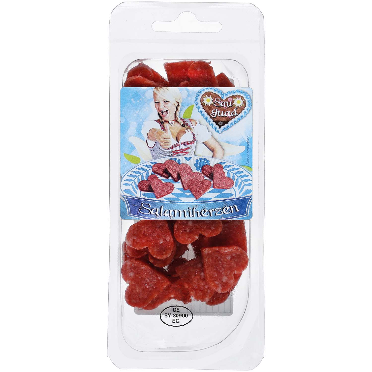 Breu Salamiherzen Mini 50g
