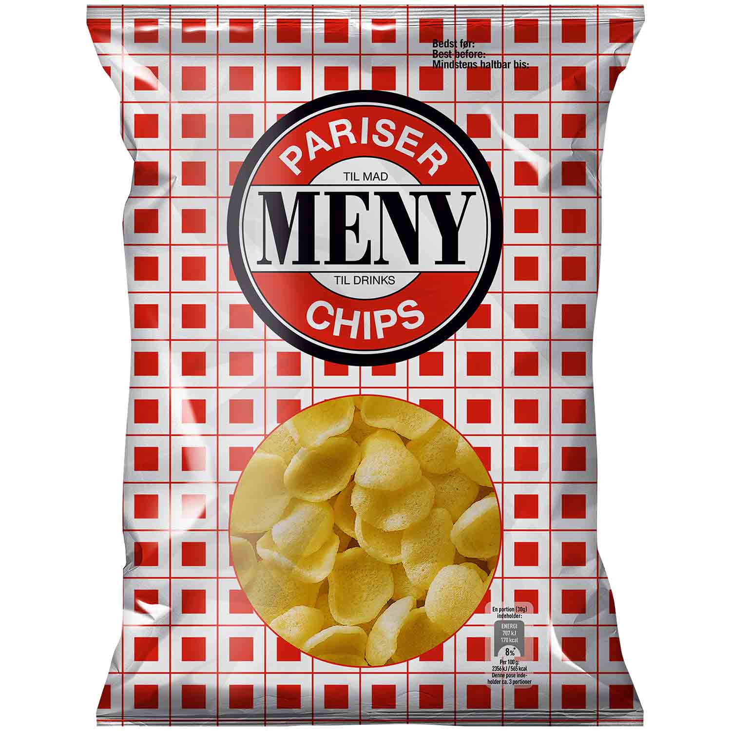 KiMs Pariser Meny Chips 100g