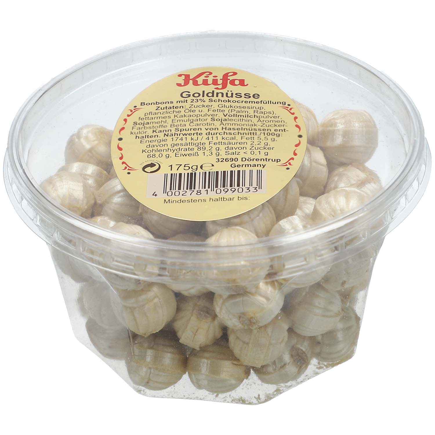 Küfa Goldnüsse 175g