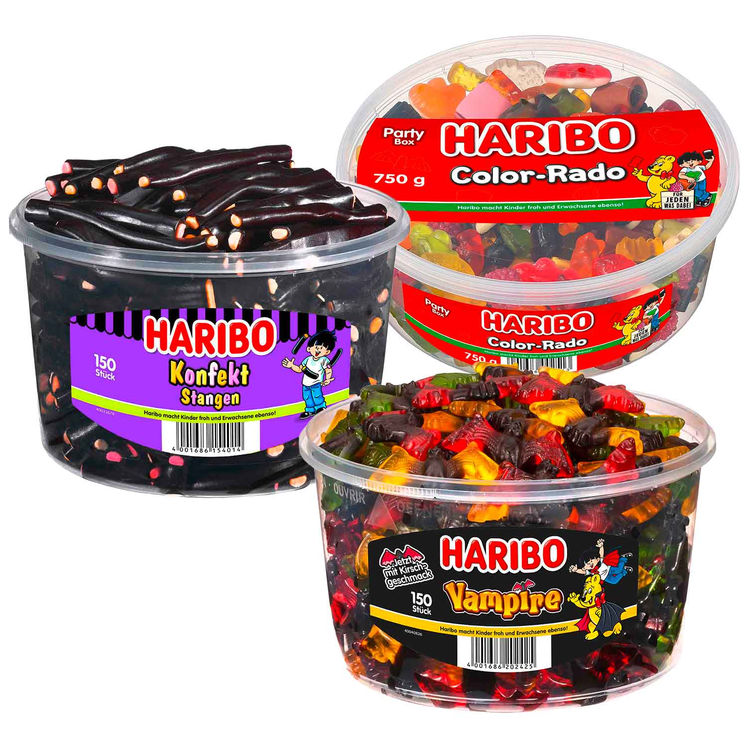 Haribo Lakritz Mix Dosen 3er