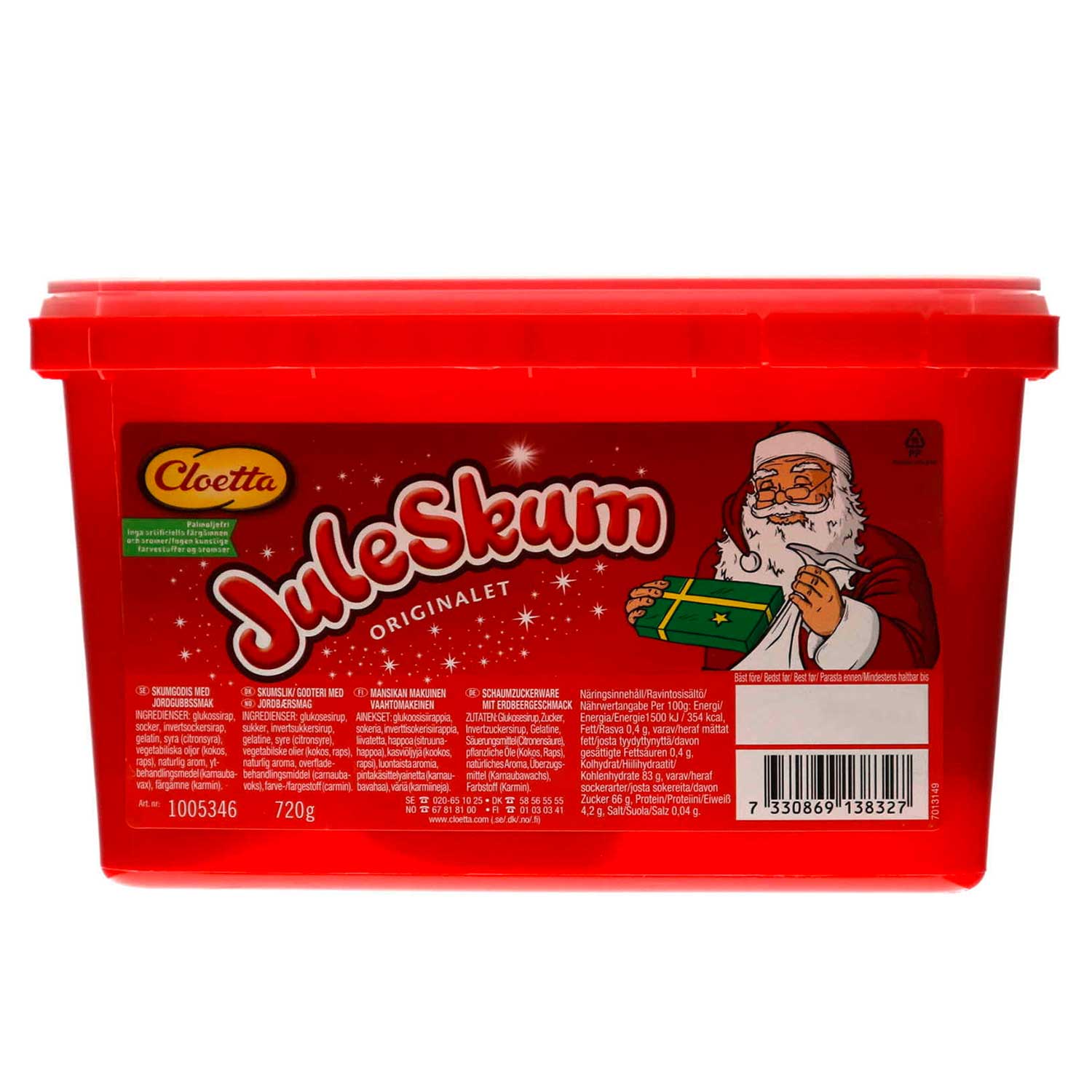 Cloetta Juleskum 720g