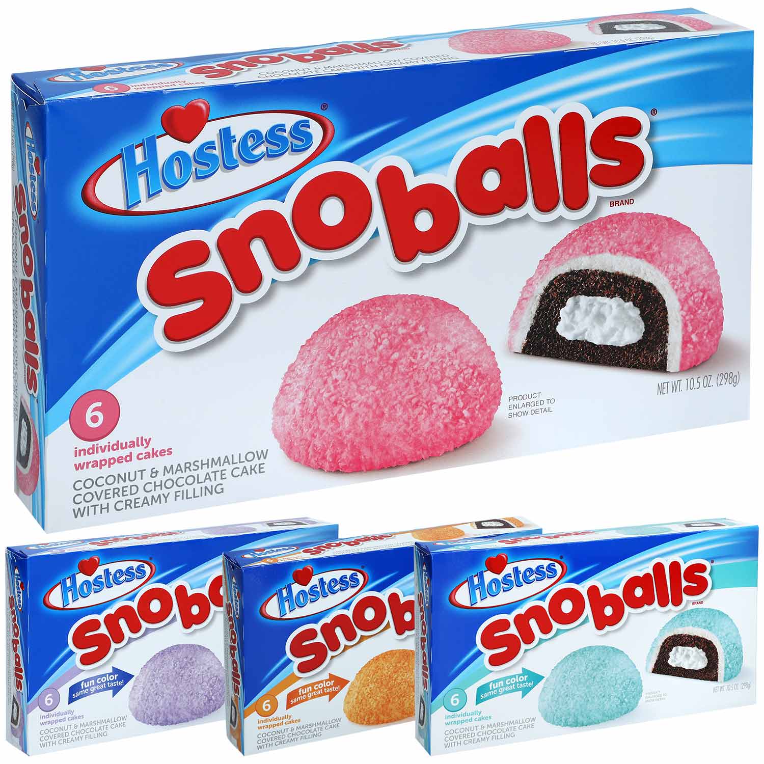 Hostess Snoballs 6er