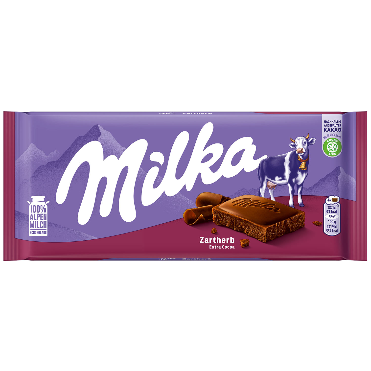 Milka Zartherb 100g