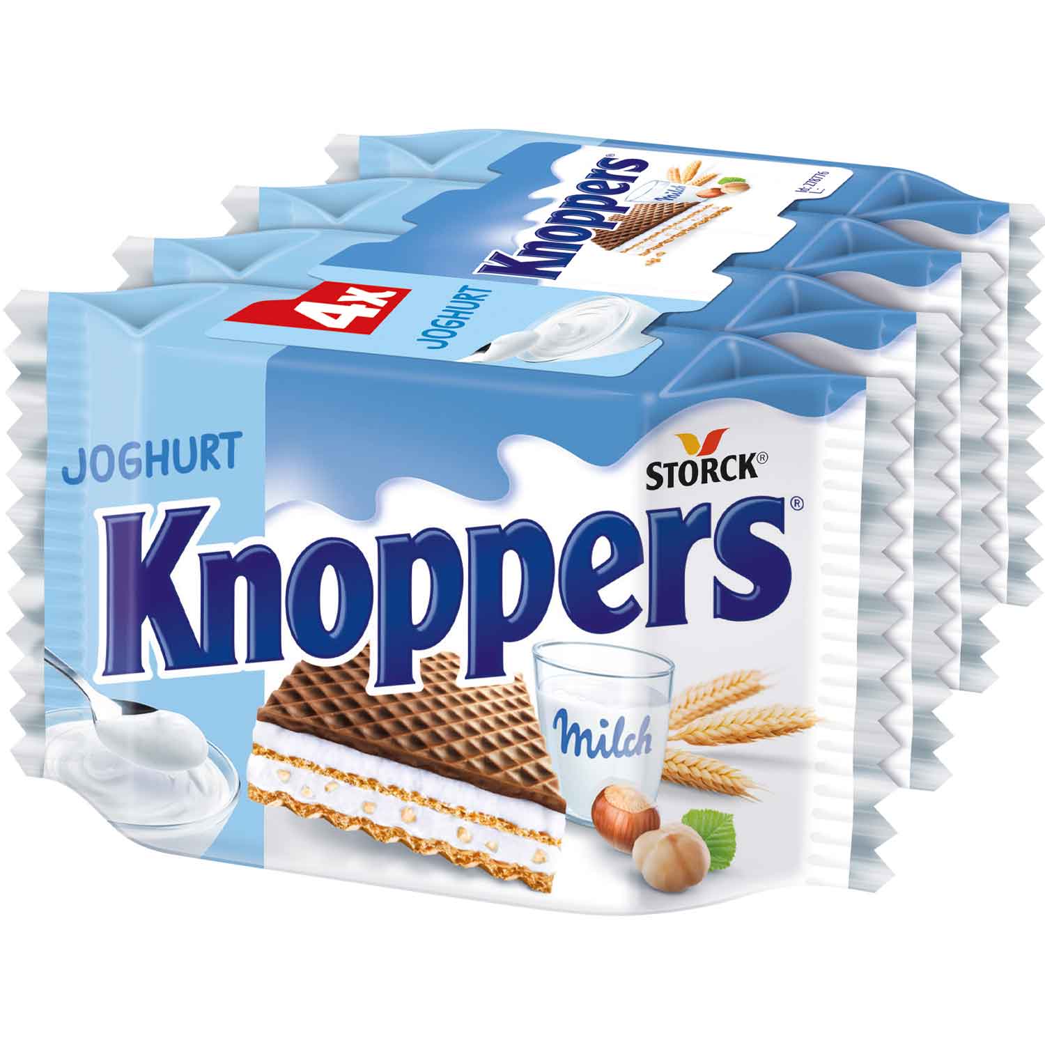 Knoppers Joghurt 4er