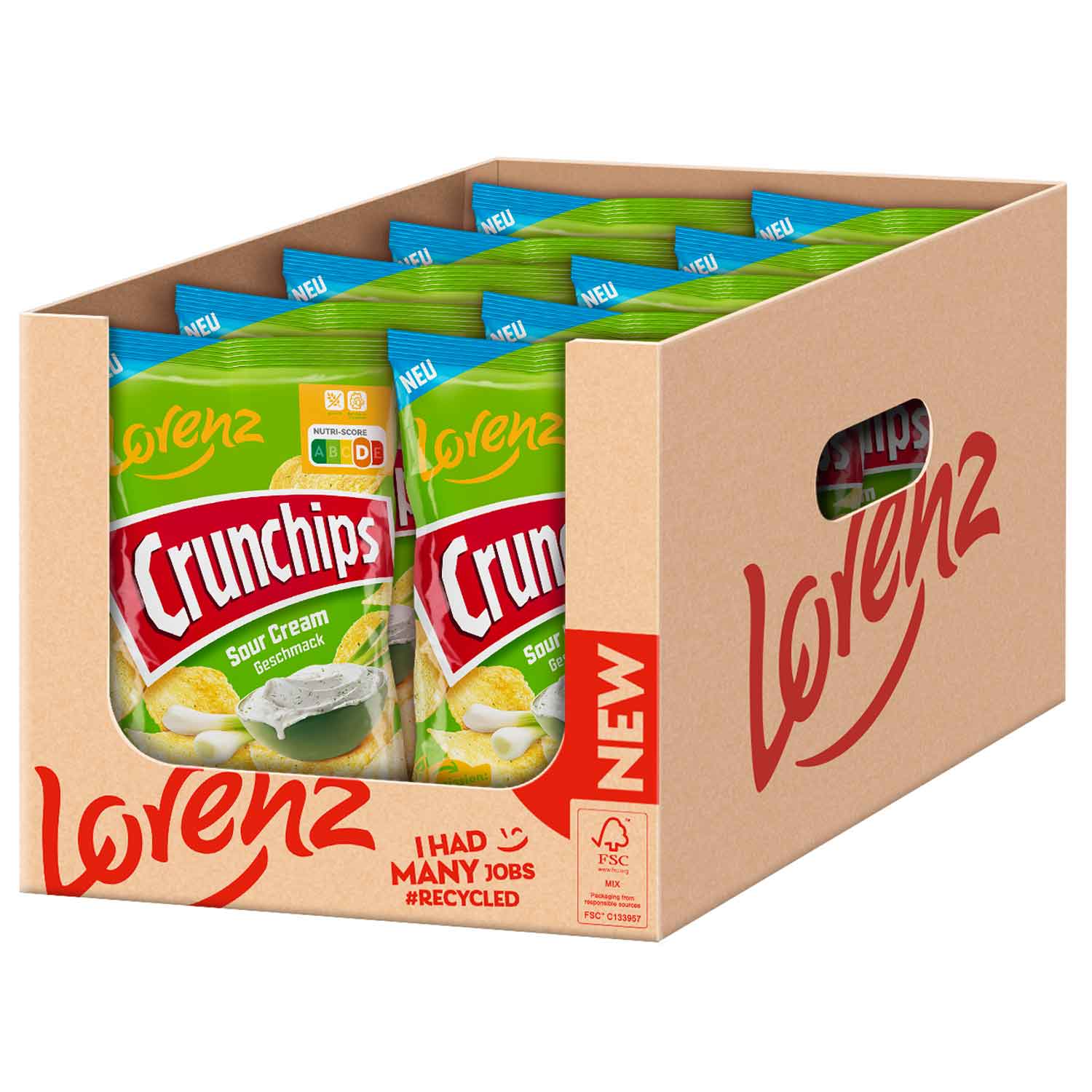 Crunchips Sour Cream 150g