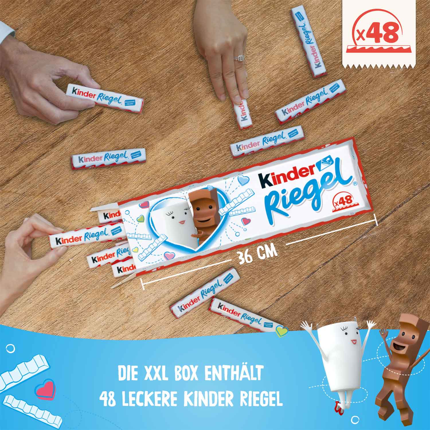 kinder Megariegel 48er