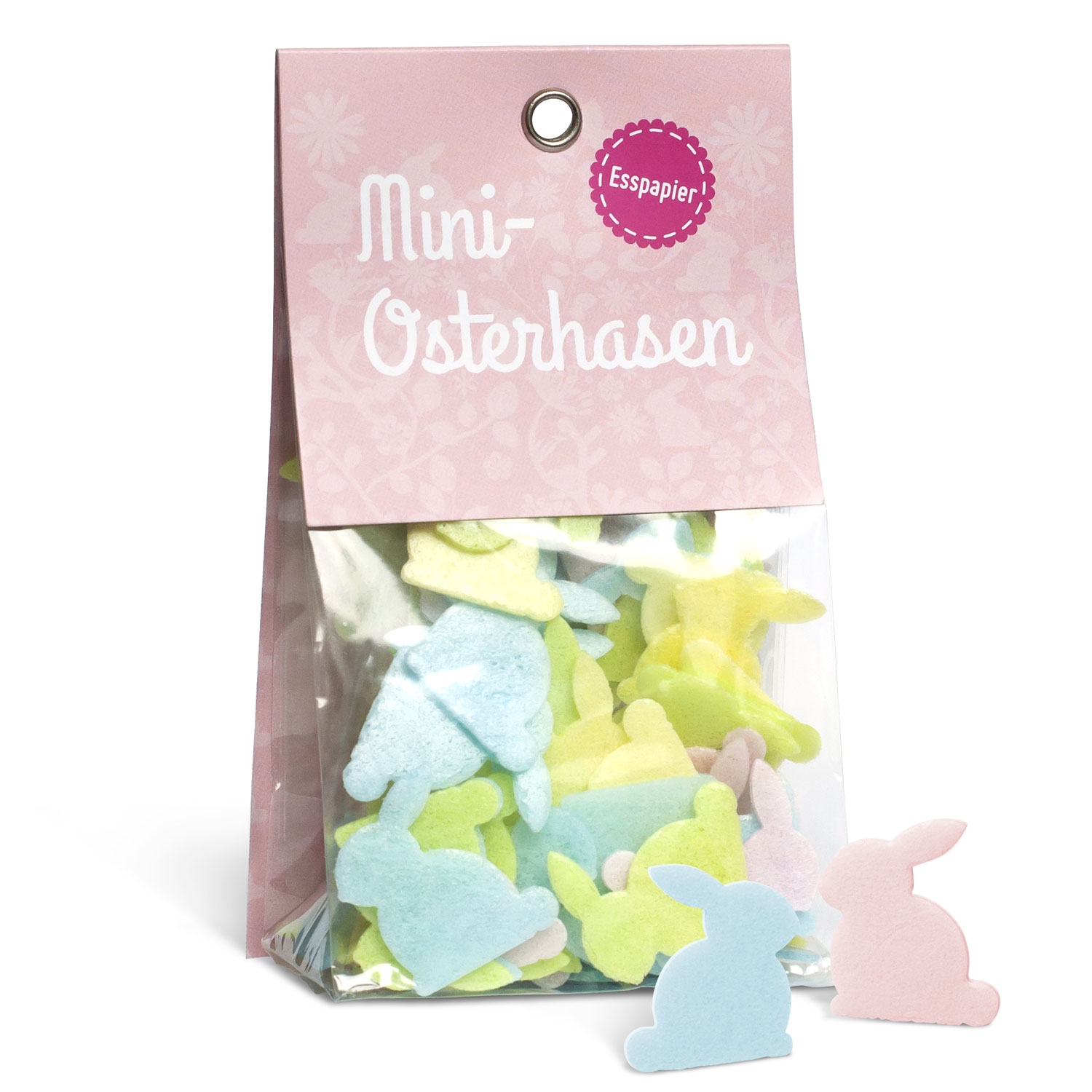 Mini-Osterhasen Esspapier