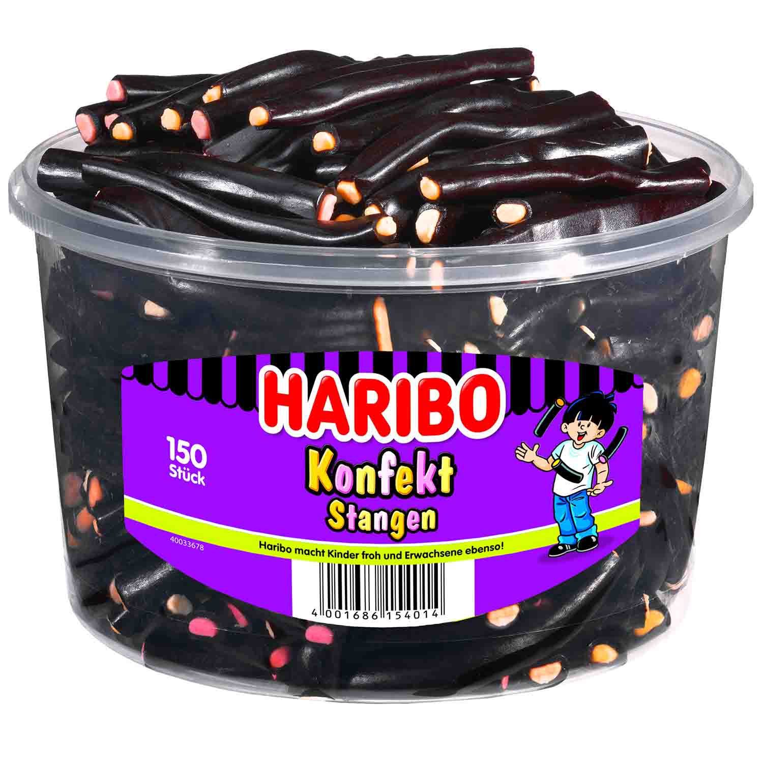 Haribo Konfekt Stangen 150er