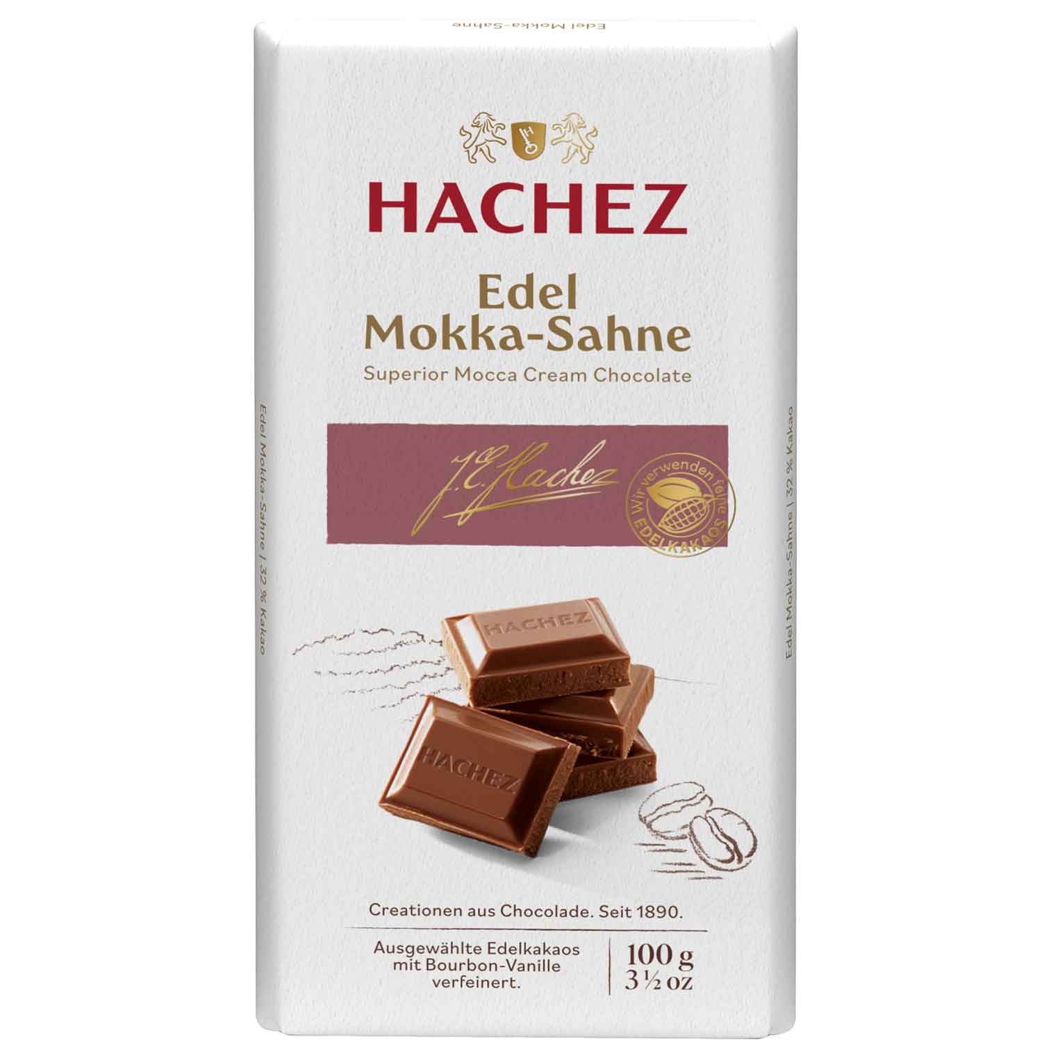 Hachez Edel Mokka-Sahne 100g